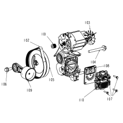 PXCM302 Tipo 0 Air Compressor, 30g