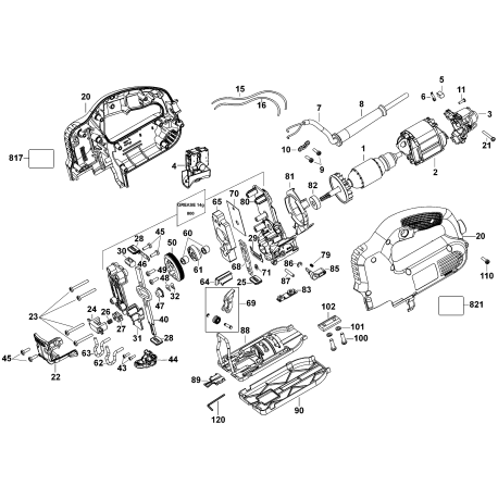 PCE341 Tipo 1 3100 Spm Jigsaw