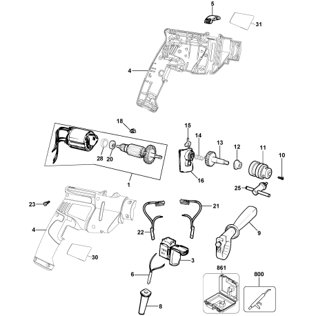 KR520 Type 1 1/2 Hammer Drill