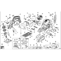 CE650 Type 1 650w Hand Planer W/kit Bo 1 Unid.