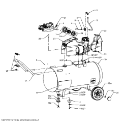 921.16473 Type 0 Air Compressor