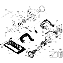 7360K Type 1 011274 11amp Cir.saw Kit 3 Unid.