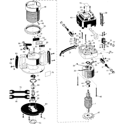 DW628 Type 1 3-1/2 Fix Base Rtr 1 Unid.