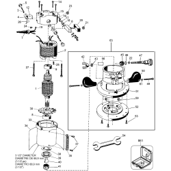 DW612 Type 1 Dw610 Motor Replac 1 Unid.