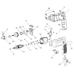 7935 Tipo 0 3/8 Hammer Drill 1 Unid.