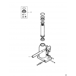 DL.20TA Type 1 Hydraulic Jack