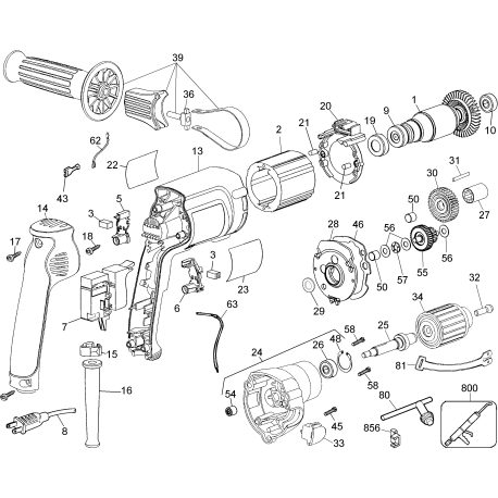 22258 Tipo 1 1/2 Inch Drill