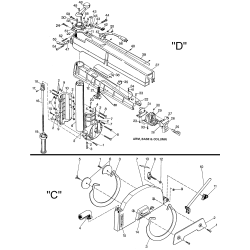 1712 Tipo 1 10in Com Radial Arm Saw