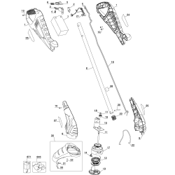 CST1100 Type 1 12v Trimmer/edger 1 Unid.