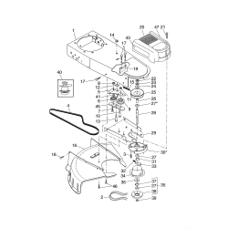 917.776740 Type 0 Wheeled Weed Trimmer