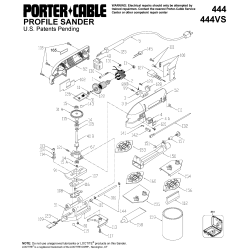 PC9444 Type 1 Profile Sander Kit 10 Unid.