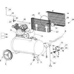 PXCM202 Tipo 0 Air Compressor, 20g