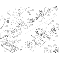 C2020KS Tipo 1 6-1/2 Circ Saw (sams) 2 Unid.