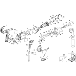 DWD215G Tipo 1 1/2 Drill 2 Unid.