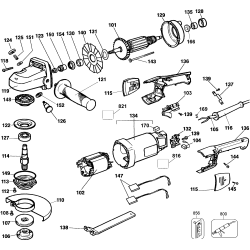 27328 Tipo 1 Large Angle Grinder 1 Unid.