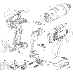 PCL180IDK-2 Tipo 1 18v Impact Driver 1 Unid.