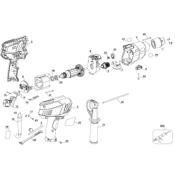 PC650HD Tipo 1 1/2 Hammer Drill 1 Unid.