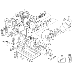 D870-04 Tipo 1 Chop Saw Canada Dewalt 1 Unid.