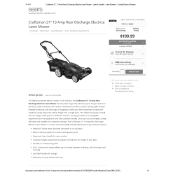 138.37097 Type 0 Electric Mower