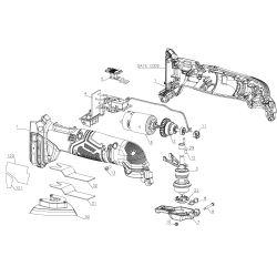 CMCE500D1 Type 1 20v Max Oscltg Tool 10 Unid.