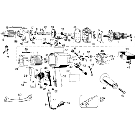 D130-04 Tipo 1 1/2 Drill Canada Dewalt