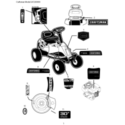 247.203690 Type 0 Rr Eng Riding Mower