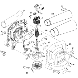 BV400 Type 1 Blower/vacuum 1 Unid.