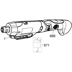 11479 Tipo 1 7.2v Screwdriver 1 Unid.