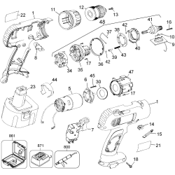 BSA73KA Tipo 1 14.4v Drill/driver 1 Unid.