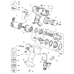 DW914K2 Type 1 14.4v Perc Drill Kit 1 Unid.