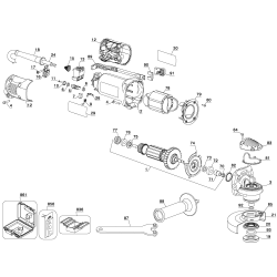 D28111K Tipo 2 4-1/2 Small Angle Grinder 1 Unid.