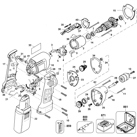 DW947K Tipo 1 3/8 Vsr Driv.dr