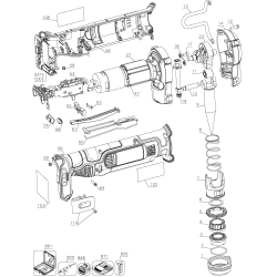 DCE400B Type 1 20v Max 1" Pex Expander B 2 Unid.