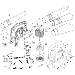 BV1500 Type 1 Blower Vac - Corded 1 Unid.