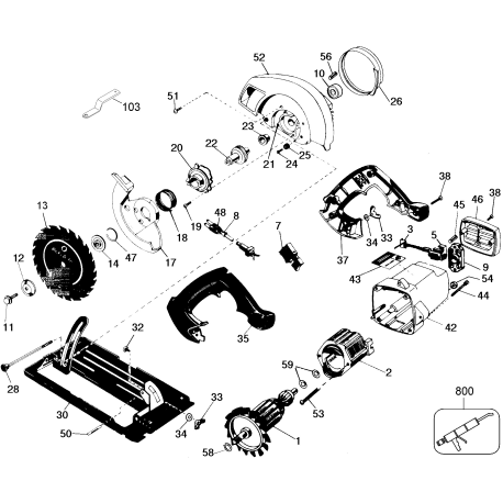 7392 Type 5 2 Hp Circ. Saw