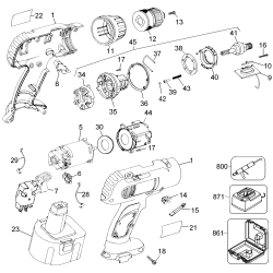 BSA83KA Tipo 1 18v Drill/driver Kit 1 Unid.