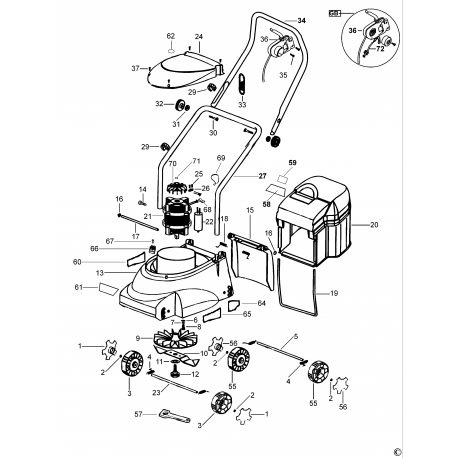 GR384 Type 1 ROTARY MOWER