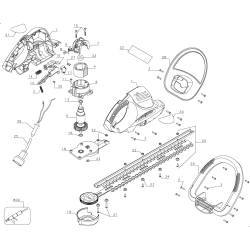 HS2400 Tipo 1 24 Hedge Trimmer 1 Unid.