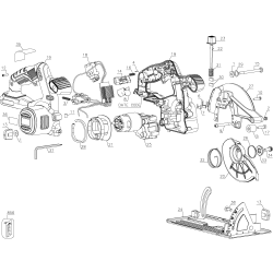 PCC661 Type 1 20v Max Lc Circ Saw-base 1 Unid.