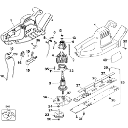 TR135 Tipo 2 13 Hedge Trimmer 3 Unid.