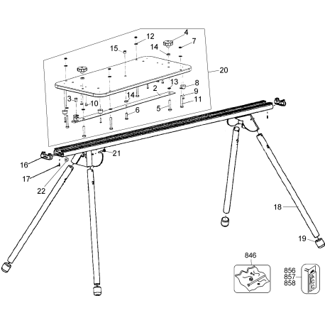 DW730 Type 1 Work Station