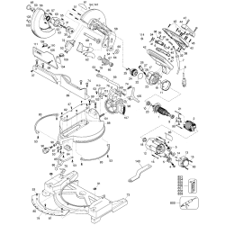 DW705-35 Tipo 1 12 Cmpd.mitersaw-lat.amer 1 Unid.