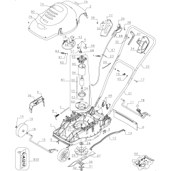 LM175 Tipo 1 18-inch 6.5a Mower 1 Unid.