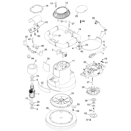 6162 Tipo 1 Random Orbit Polisher