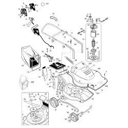 MM875 Tipo 1 19 Mulching Mower 1 Unid.