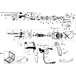 D510K-04 Tipo 1 1/2 Hammer Drill Kt 1 Unid.