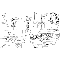 TR450-04 Type 1 22 Hedge Trimmer 1 Unid.