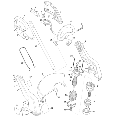 ST4050 Tipo 1 12 Bump Feed Trimr