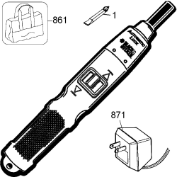 EZK-1 Type 1 3.6v Int Screwdriver 1 Unid.