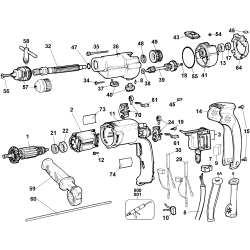 SB13EKS Tipo 2 Rotary Hammerdrill 1 Unid.